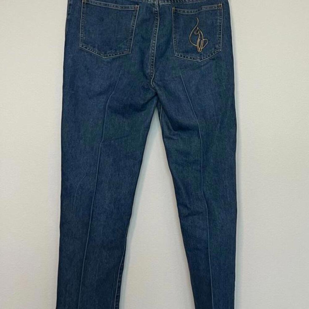 Vintage Y2K Baby Phat Denim Flare Leg Jeans - Picture 5 of 7